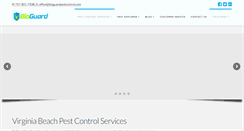 Desktop Screenshot of bioguardpestcontrol.com